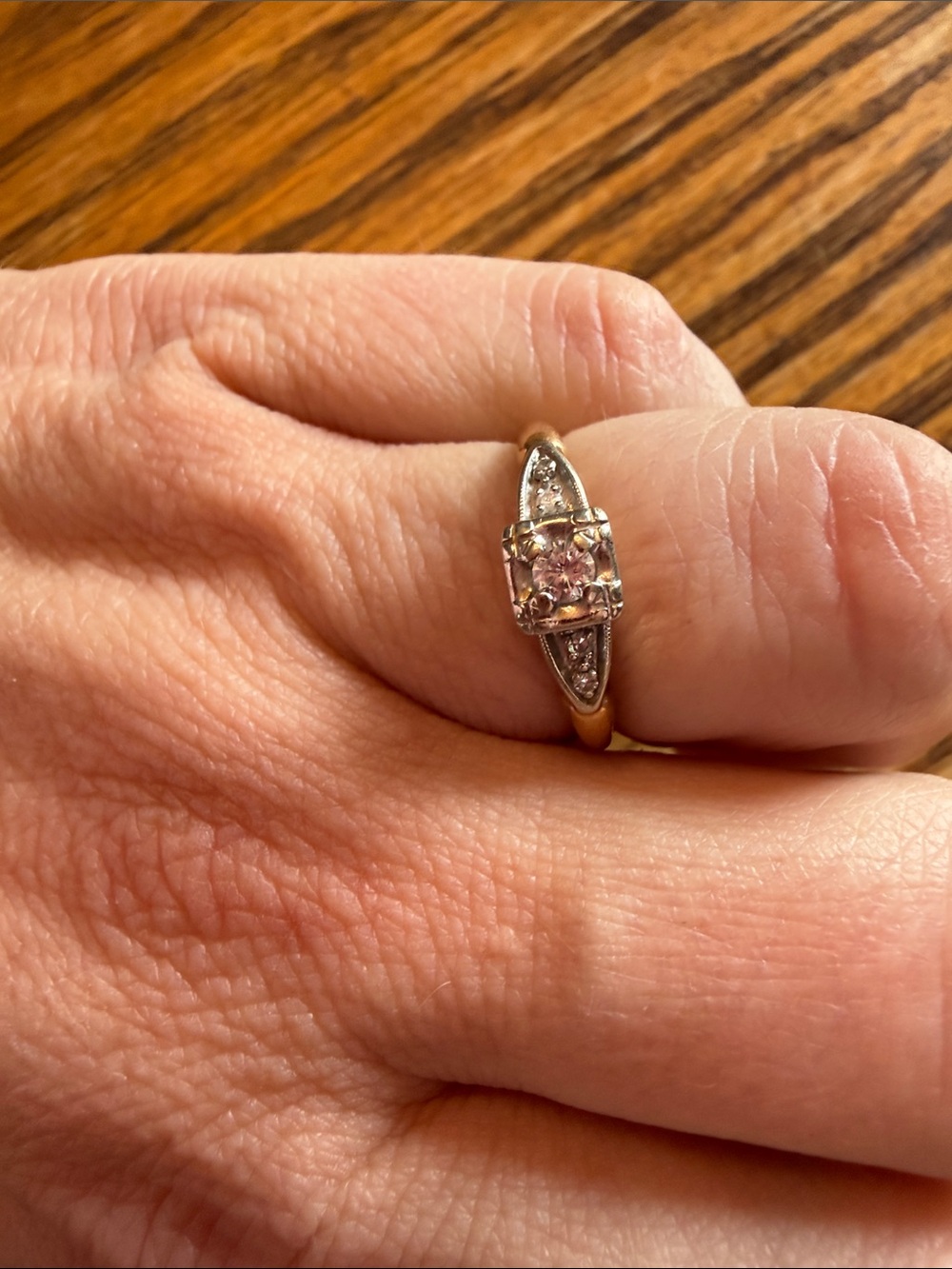 Vintage-Style Diamond Ring
